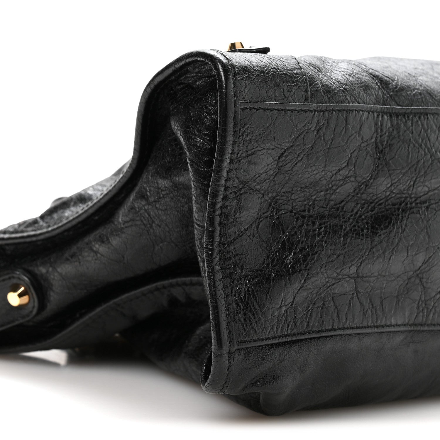 Balenciaga Agneau Classic Gold Hardware City Black 10 of 11