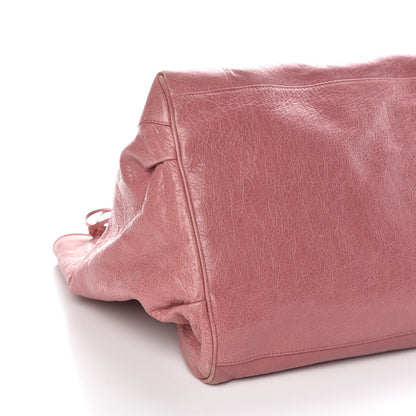 Balenciaga Agneau Classic Hardware Large Sunday Tote Rose Bruyere 7 of 14