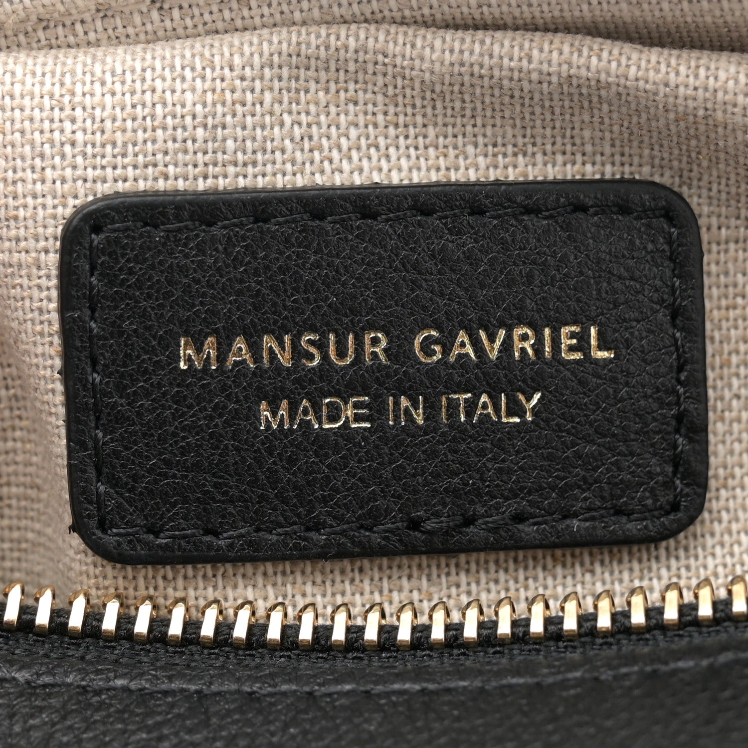 Mansur Gavriel Soft Calfskin Moon Sling Bag Black 6 of 10