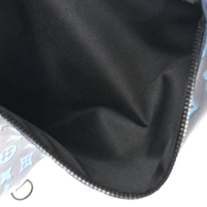 Louis Vuitton Monogram Shadow Duo Slingbag Navy River Blue 6 of 10