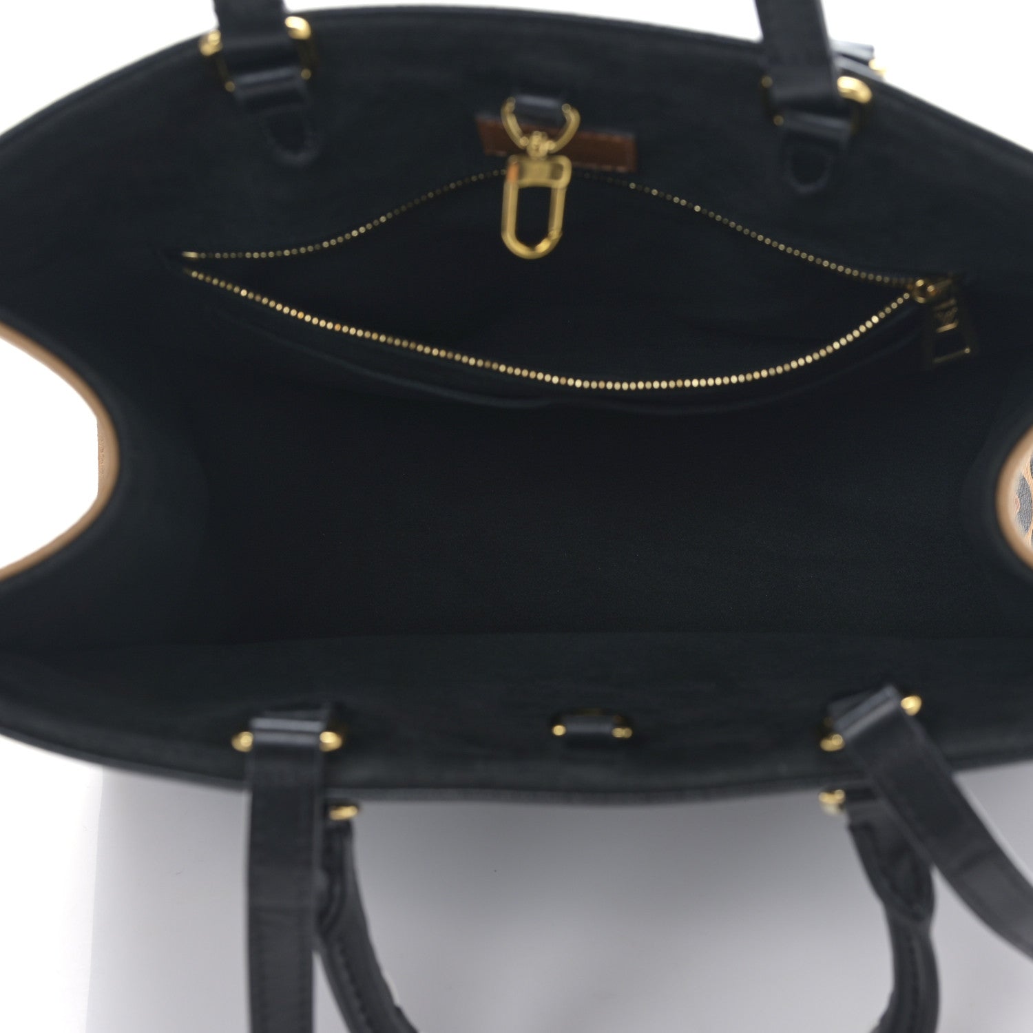 Louis Vuitton Empreinte Monogram Giant Wild At Heart Onthego MM Black 5 of 8