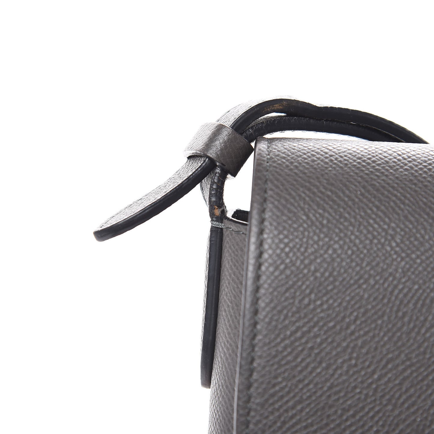 Grained Calfskin Medium Trotteur Taupe