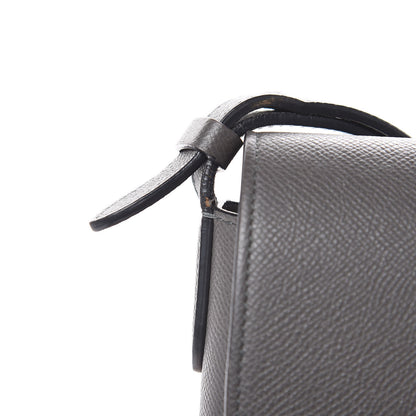 Celine Grained Calfskin Medium Trotteur Taupe 8 of 15