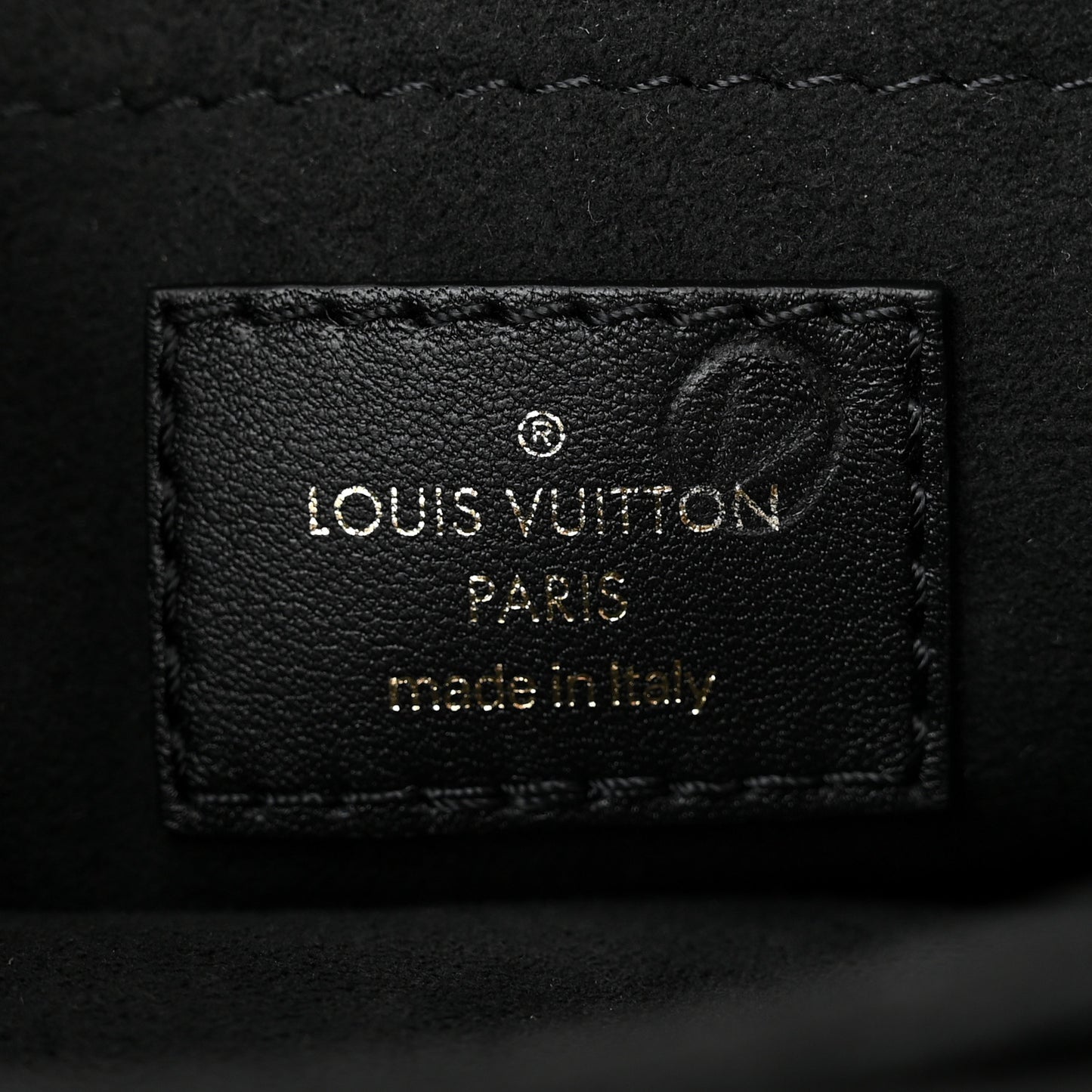 Calfskin LV New Wave Chain Bag Black