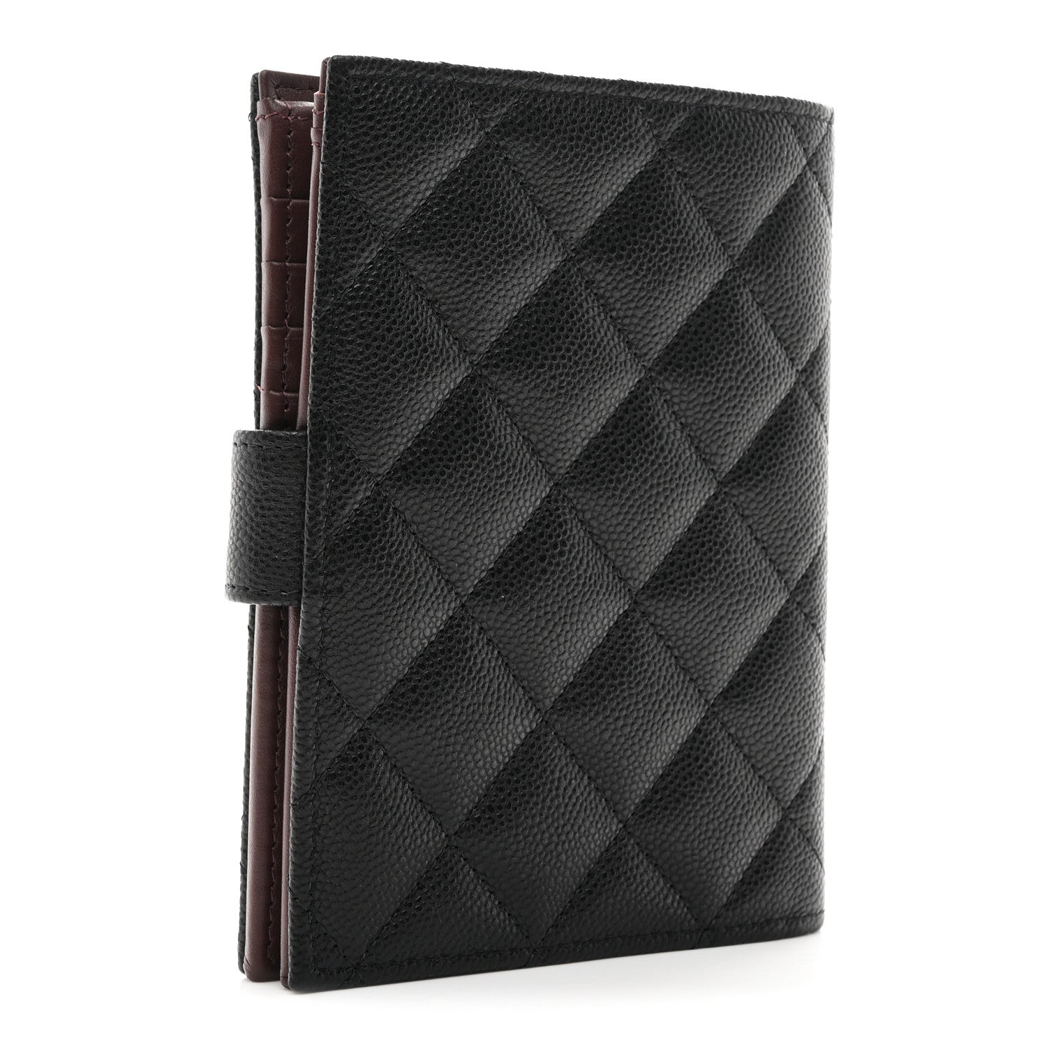 Chanel Caviar Quilted Passport Holder Black 3 of 9