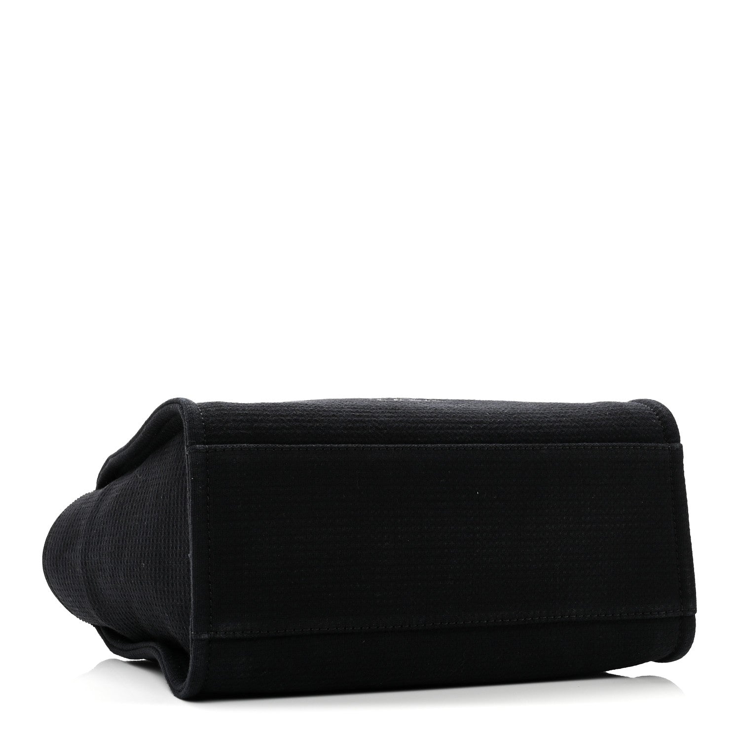 Chanel Mixed Fibers Small Deauville Tote Black 5 of 10