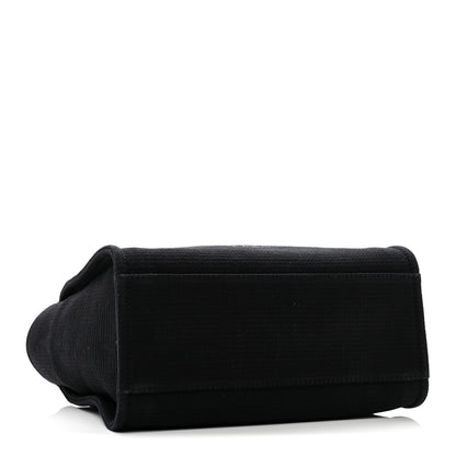 Chanel Mixed Fibers Small Deauville Tote Black 5 of 10