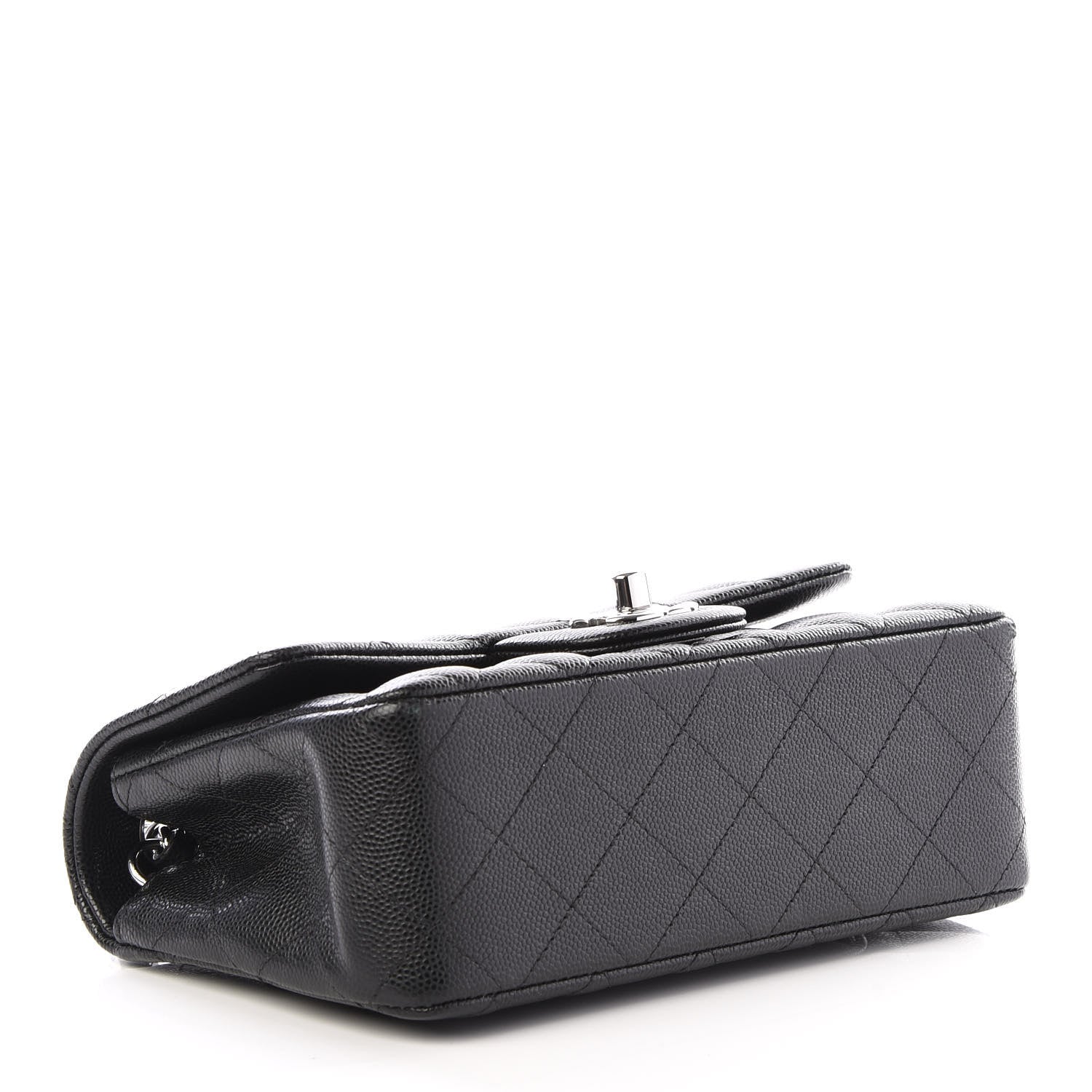 Chanel Caviar Quilted Mini Rectangular Flap Black 3 of 9