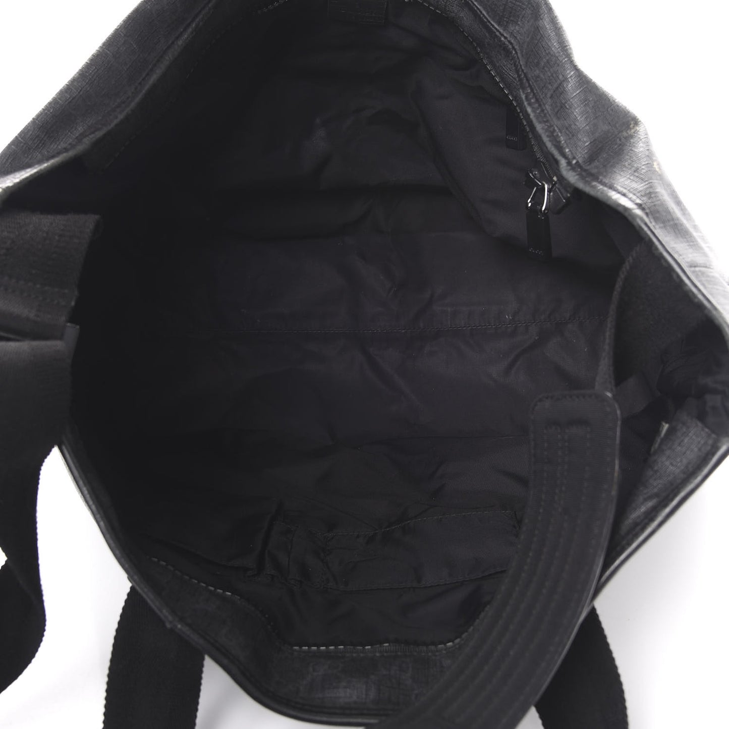 GG Plus Monogram Travel Bag Black