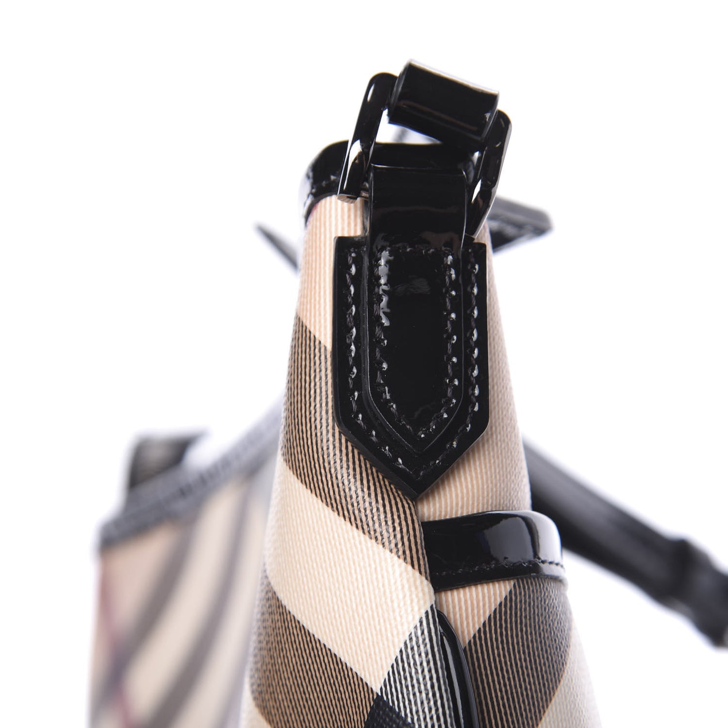 Supernova Check Small Dryden Crossbody Bag Black
