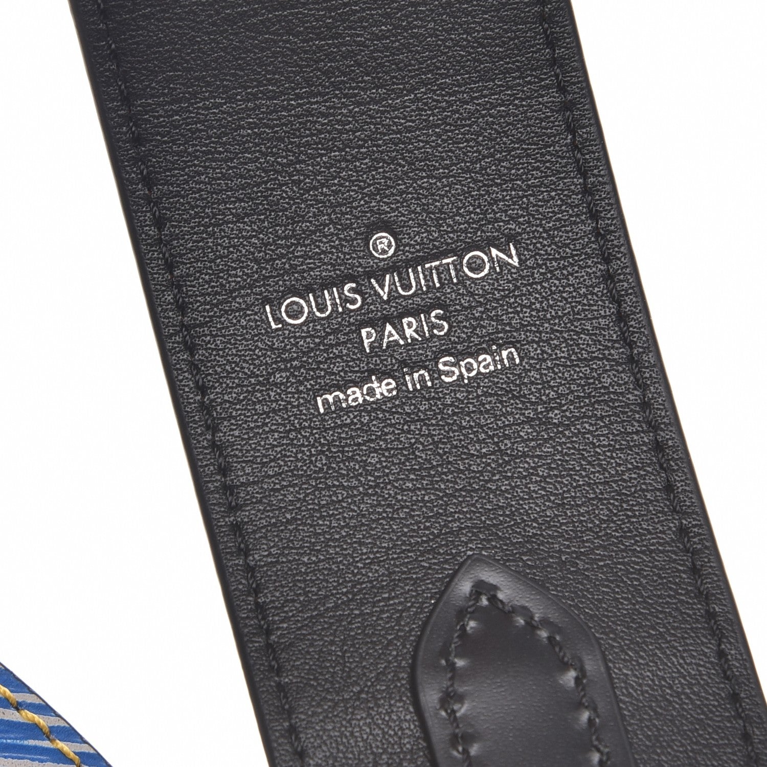 Louis Vuitton Epi Bandouliere Shoulder Strap Denim Light 5 of 7