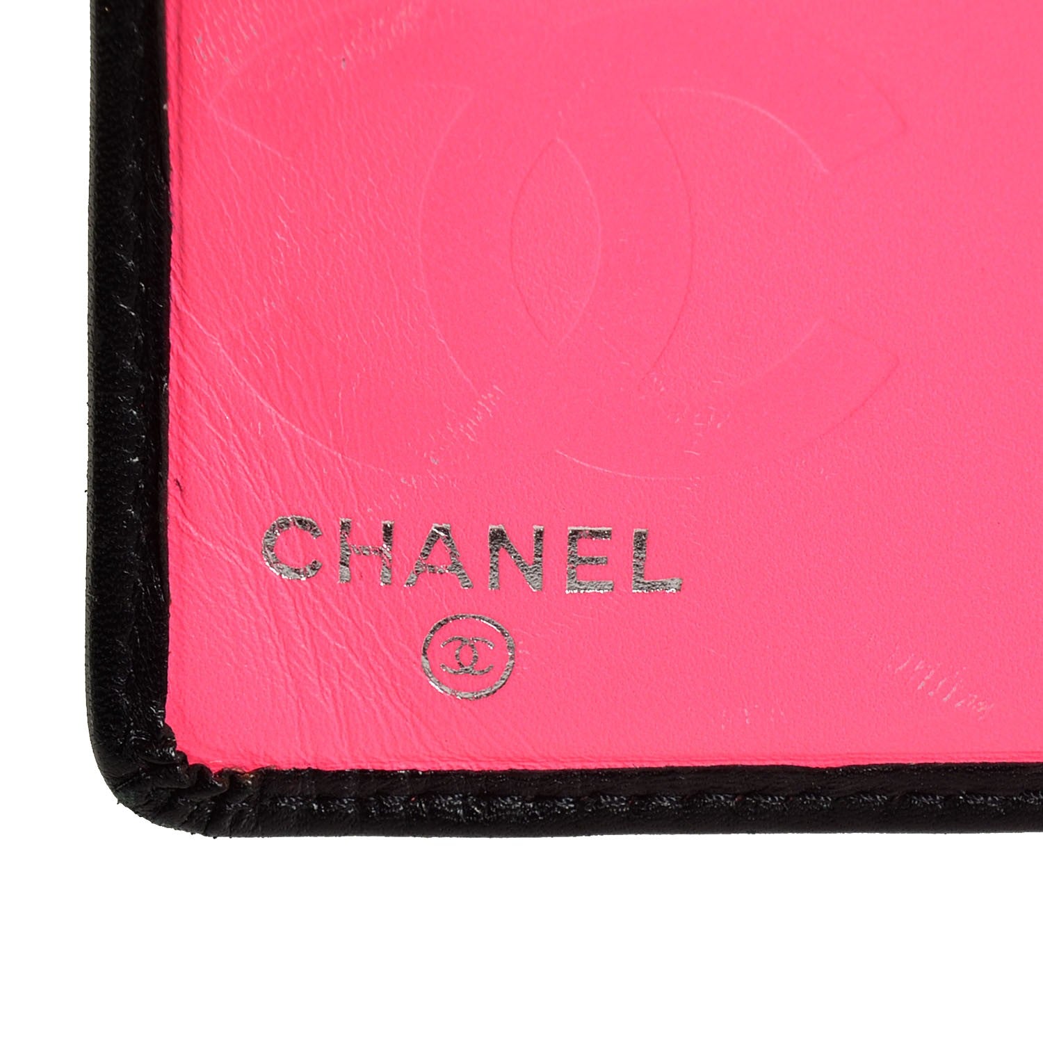 Chanel Calfskin Quilted Cambon Yen Wallet Black 7 of 10