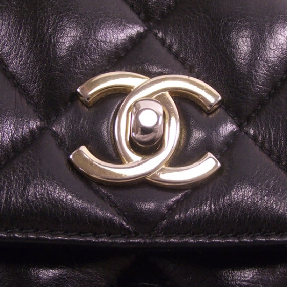 Lambskin Quilted Small Flap