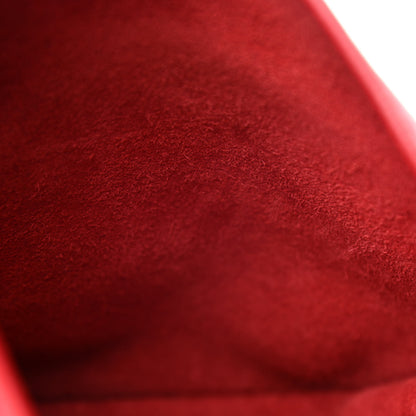 Hermes Taurillon Clemence Evelyne III PM Rouge Casaque 9 of 10
