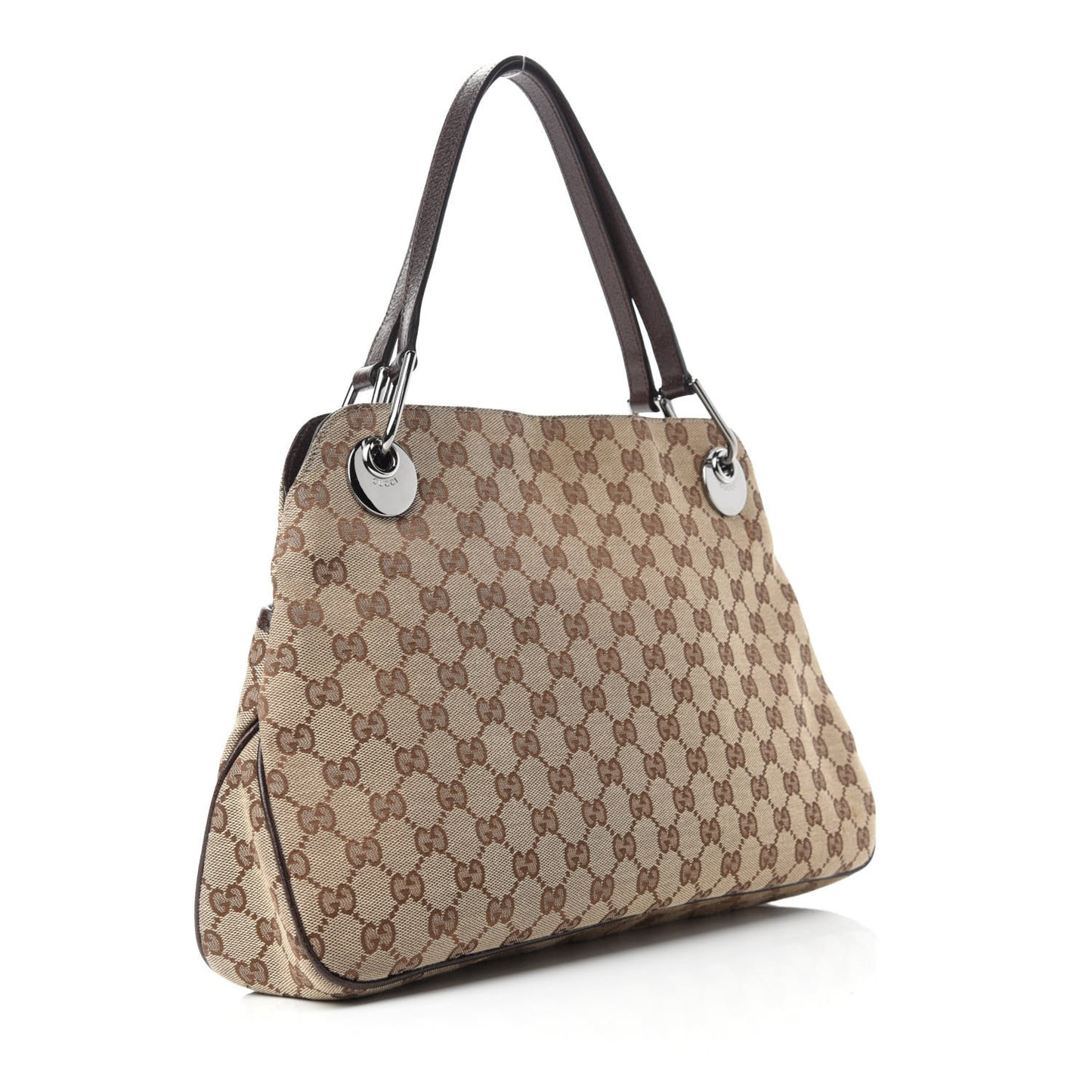 Monogram Medium Eclipse Shoulder Bag Dark Brown