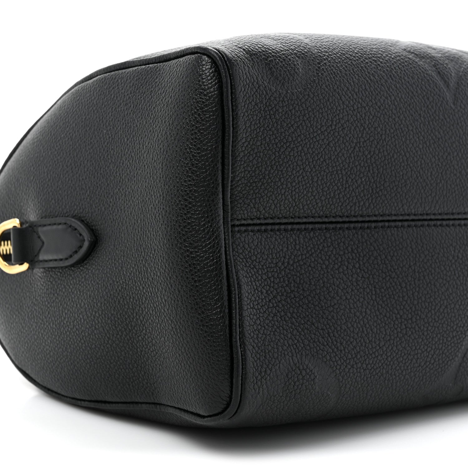 Louis Vuitton Empreinte Monogram Giant Speedy Bandouliere 25 Black 9 of 12