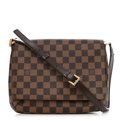 Louis Vuitton Damier Ebene Musette Tango 1 of 12