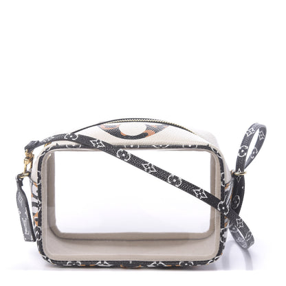 Louis Vuitton Monogram Giant Jungle Beach Pouch Ivory 1 of 10