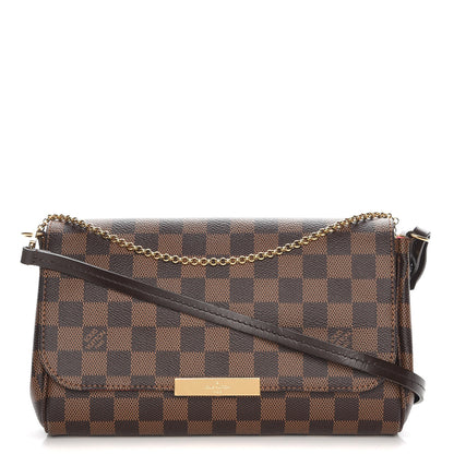 Louis Vuitton Damier Ebene Favorite MM 1 of 8