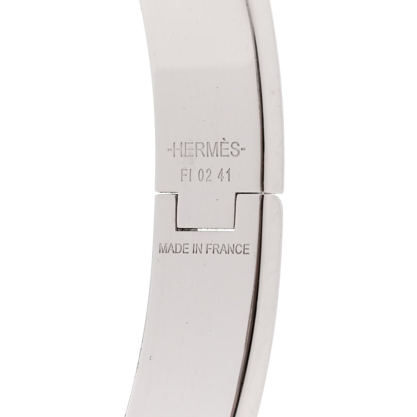 Matte Enamel Narrow Clic Clac HH Bracelet T5 Black