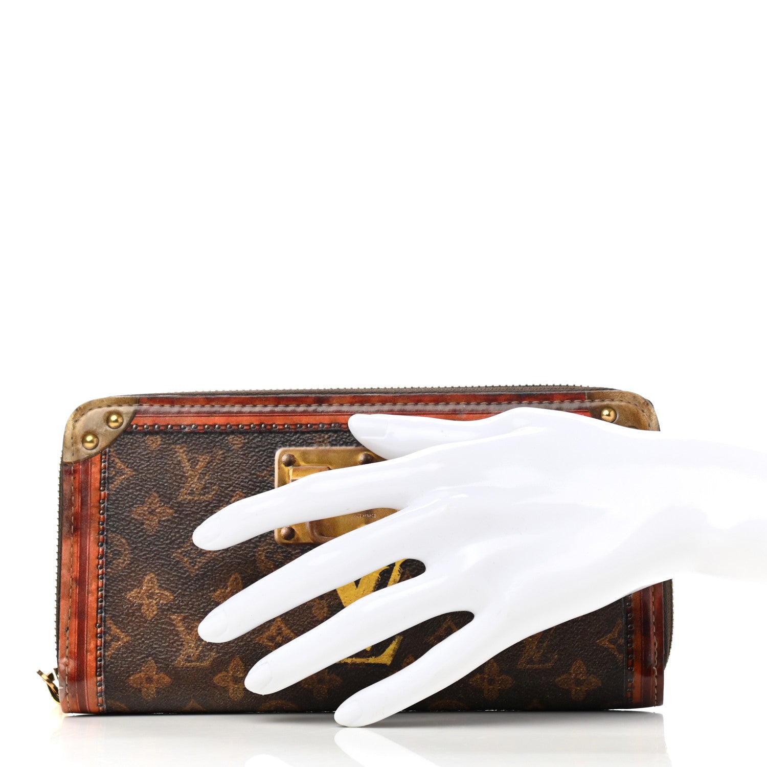 Louis Vuitton Transformed Monogram Time Trunk Zippy Wallet 2 of 7