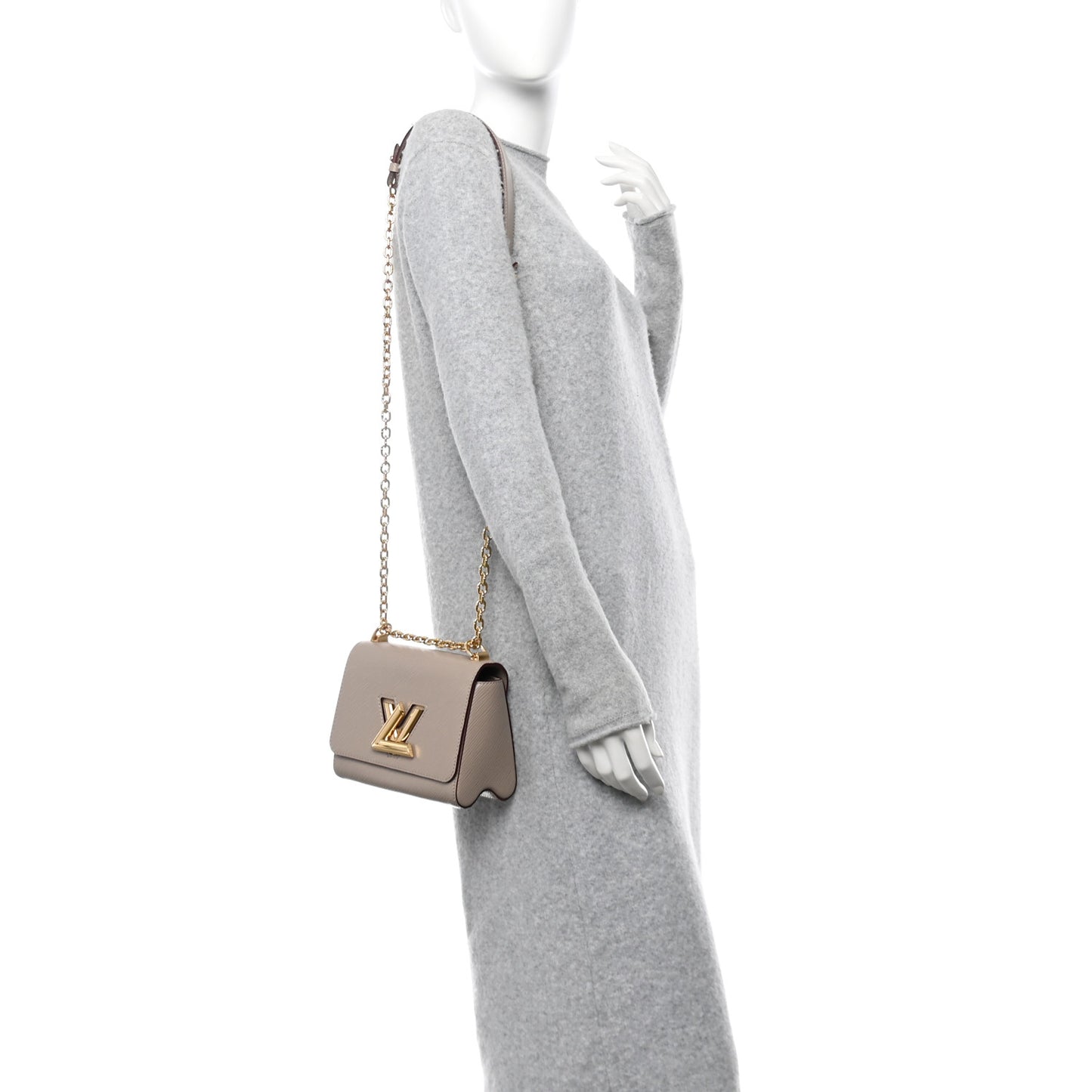Epi Twist Shoulder Bag PM Galet