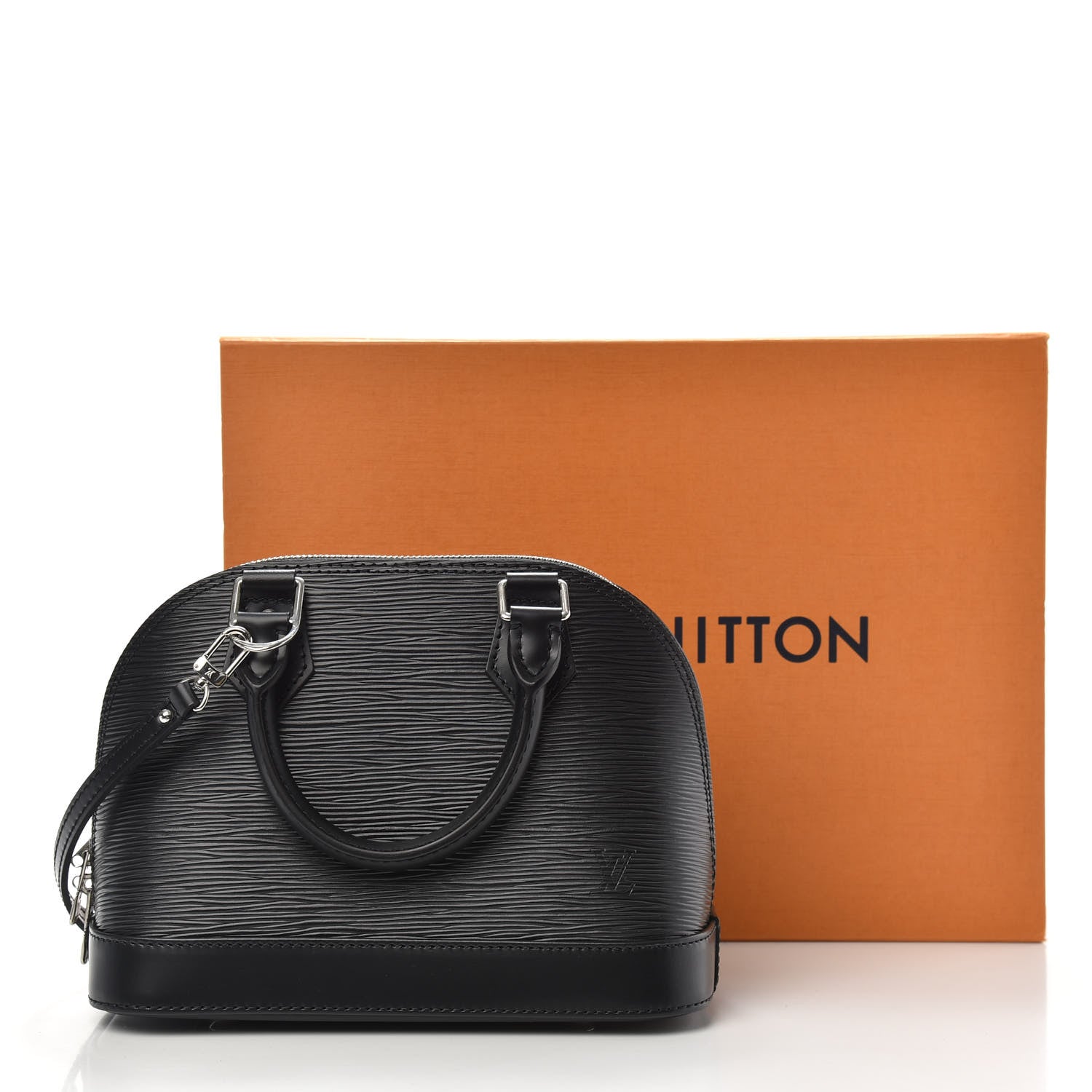 Louis Vuitton Epi Alma BB Black 9 of 9