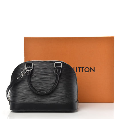 Louis Vuitton Epi Alma BB Black 9 of 9