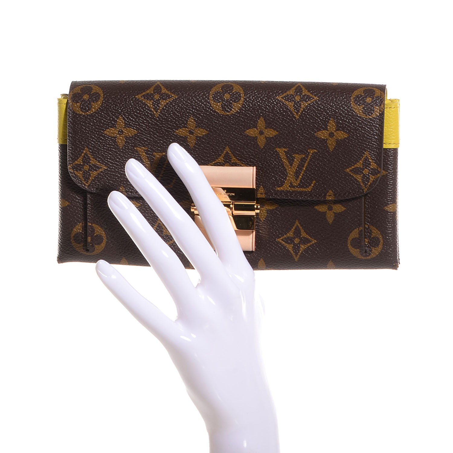 Louis Vuitton Monogram Elysee Wallet Pistache 2 of 8