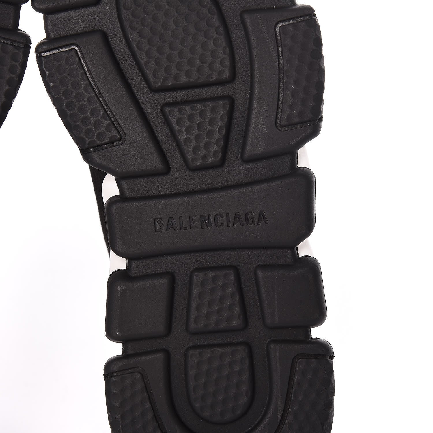Balenciaga Neoprene Knit Womens Speed Sneakers 38 Black White 8 of 9