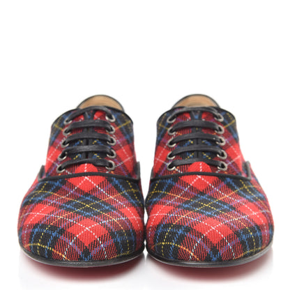 Christian Louboutin Tartan Fred Oxfords 36 Multi 2 of 7