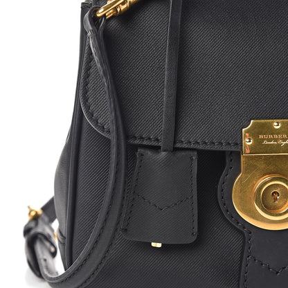 Burberry Trench Calfskin Small DK88 Top Handle Bag Black 8 of 12