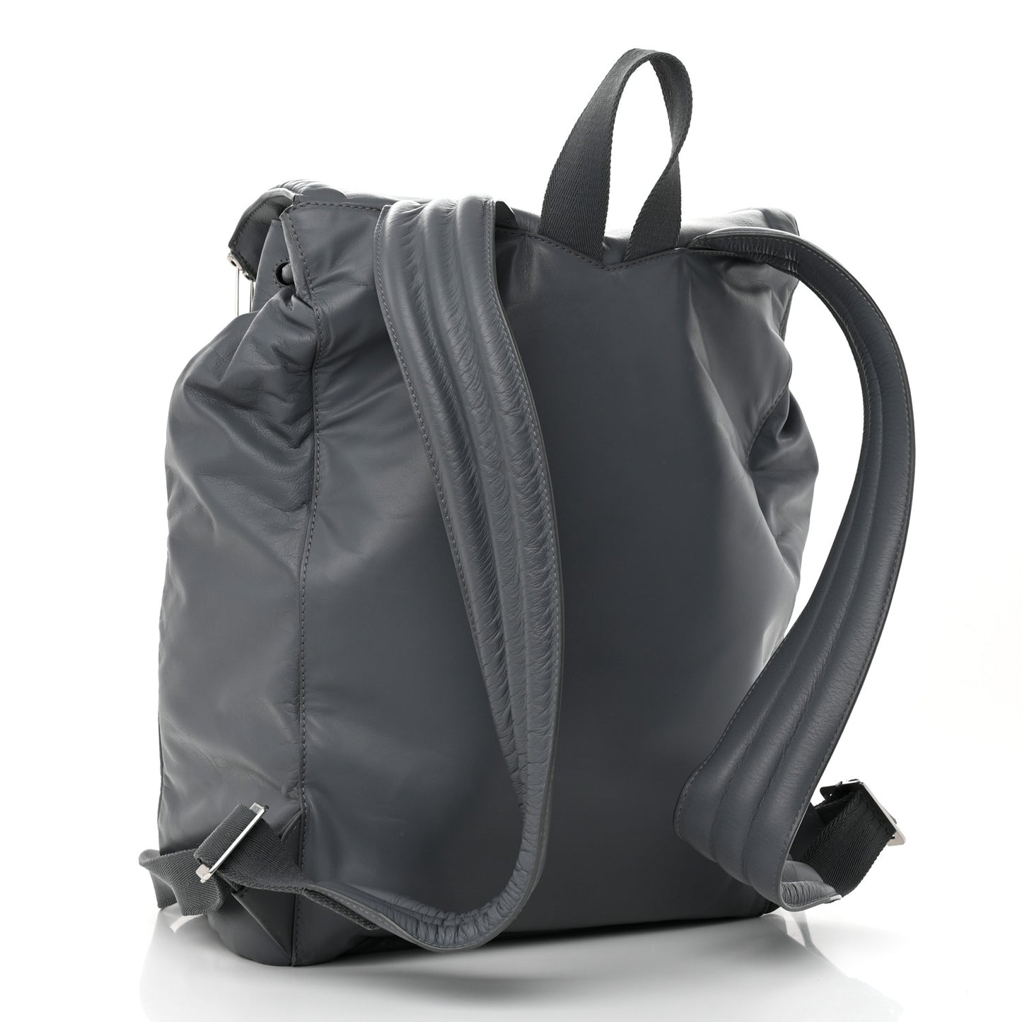 Calfskin Beak Backpack Grau