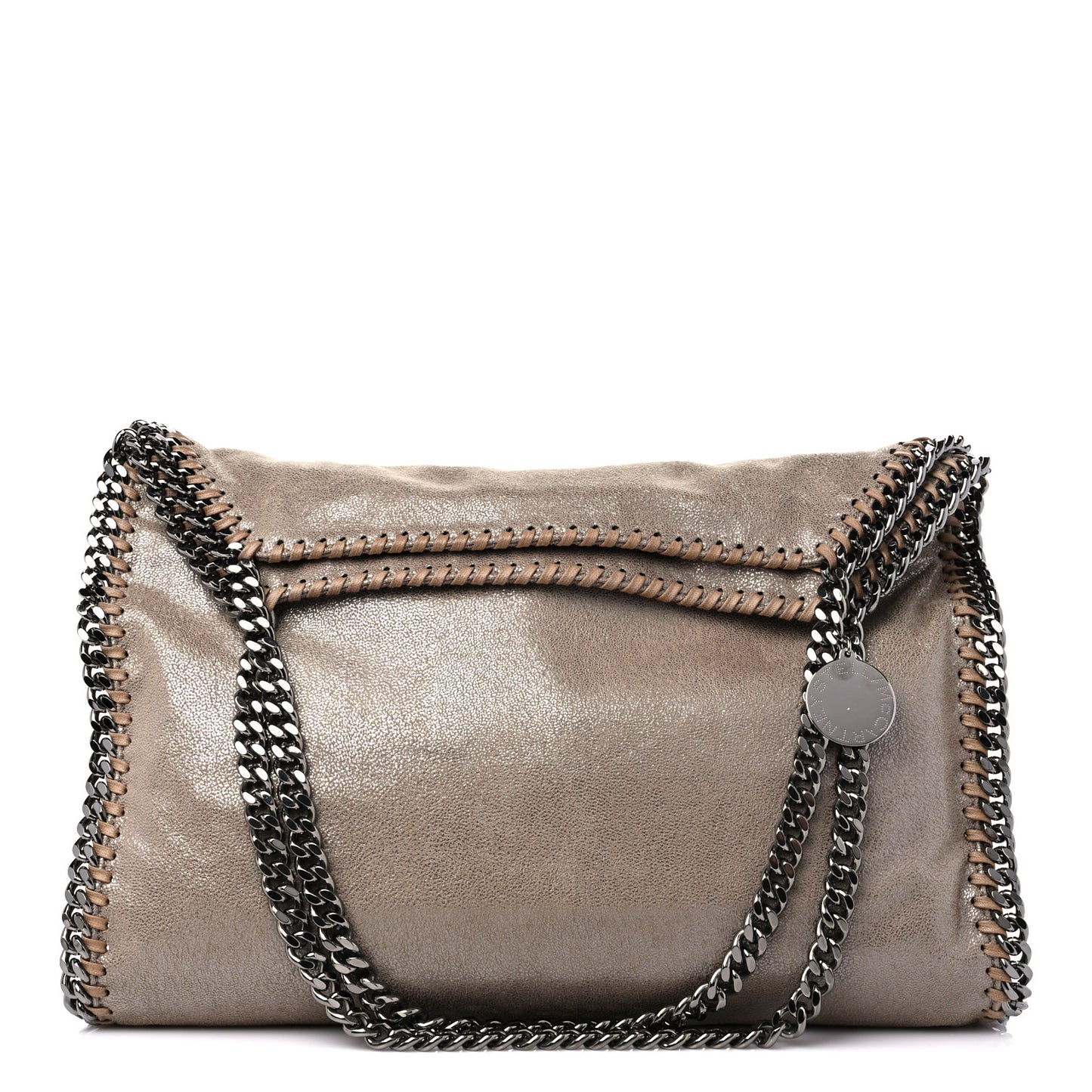 Shaggy Deer Small Falabella Tote Redwood