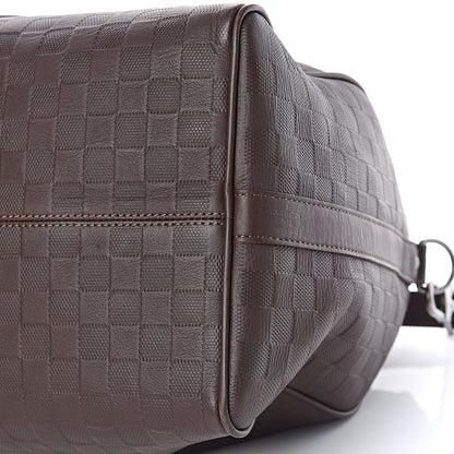Louis Vuitton Damier Infini Keepall Bandouliere 45 Meteor 6 of 10