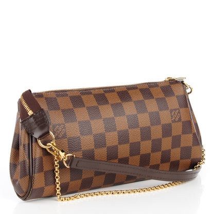 Louis Vuitton Damier Ebene Eva Clutch 3 of 7