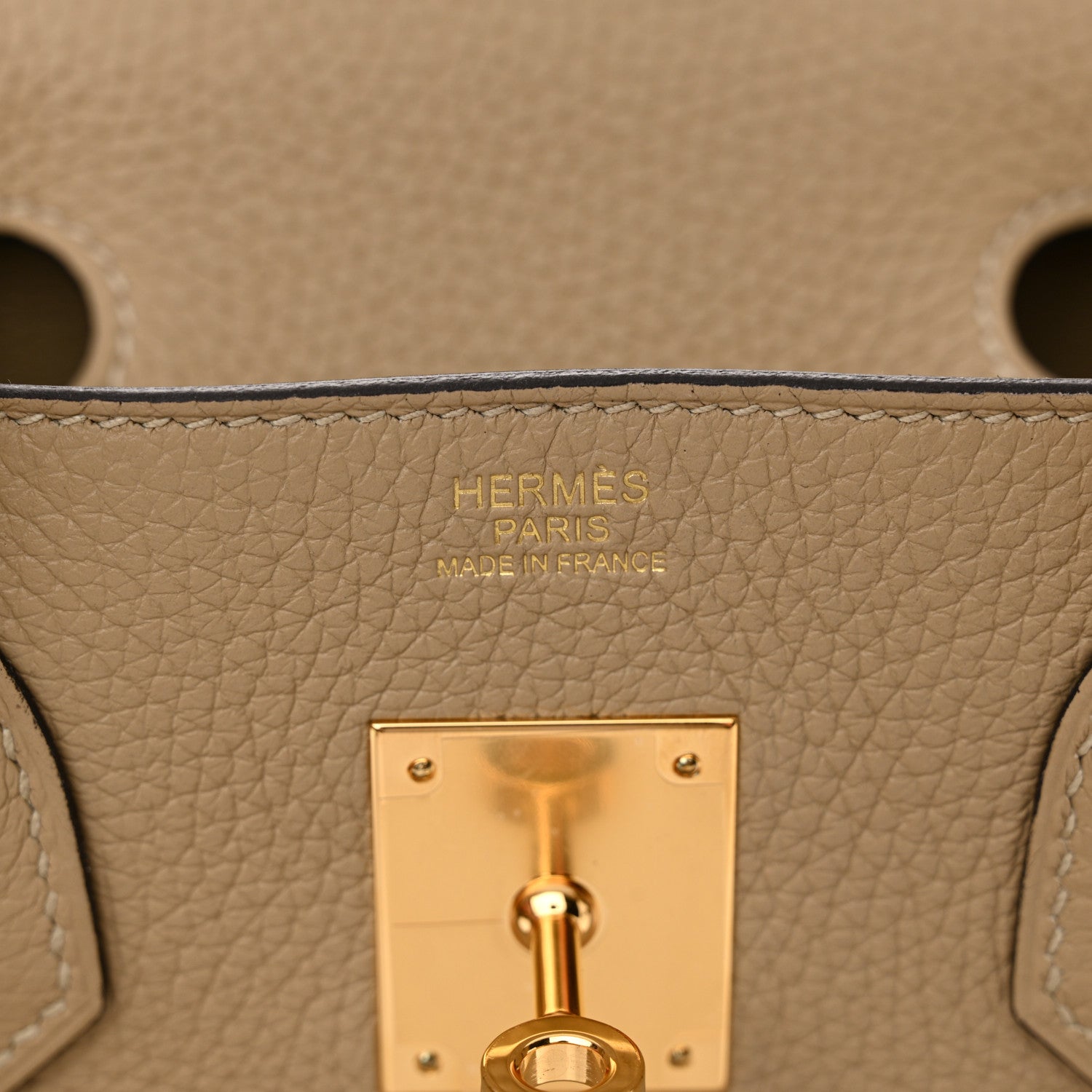 Hermes Taurillon Clemence Birkin 30 Trench 6 of 11