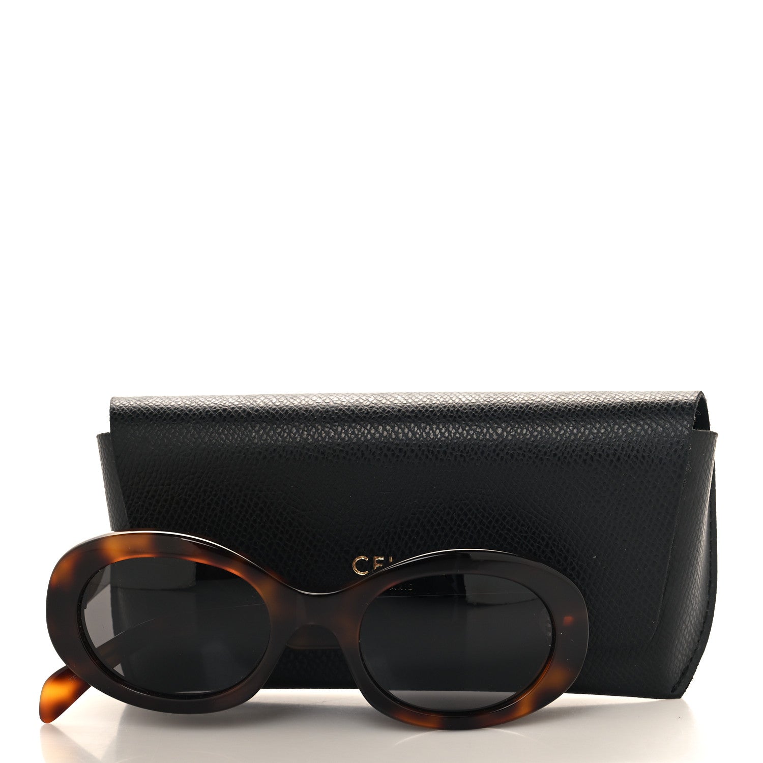 Celine Acetate Triomphe 01 Sunglasses CL 40194U Tortoise 7 of 7