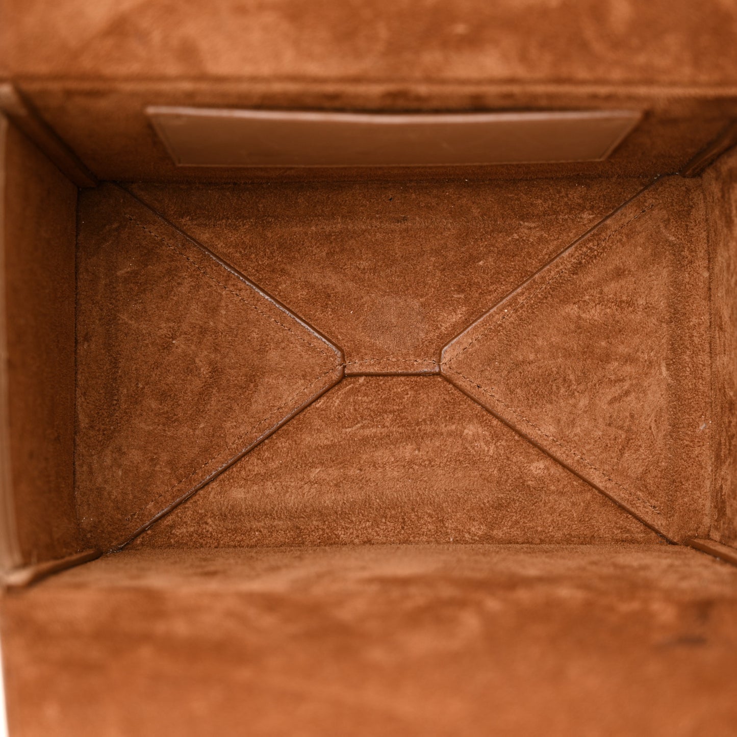 Calfskin Monogram Take Away Box Dusty Vintage Brown Gold