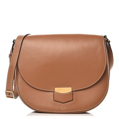 Celine Palmelato Calfskin Medium Trotteur Tan 1 of 7
