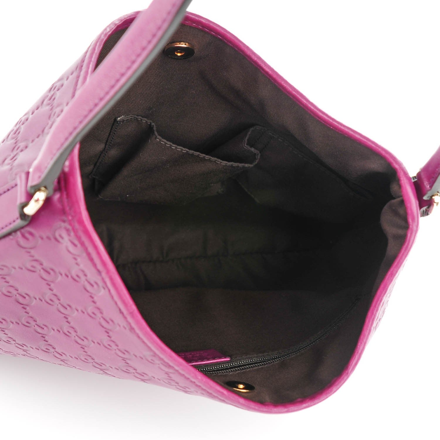 Gucci Guccissima Medium New Britt Hobo Purple 5 of 7