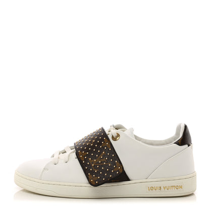 Louis Vuitton Calfskin Monogram Studded Frontrow Sneaker 38 1 of 14