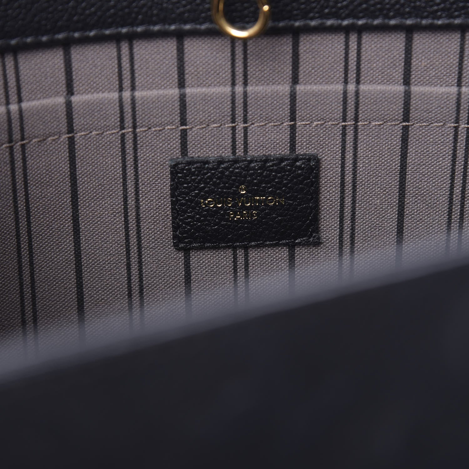 Louis Vuitton Empreinte Montaigne MM Black 6 of 10