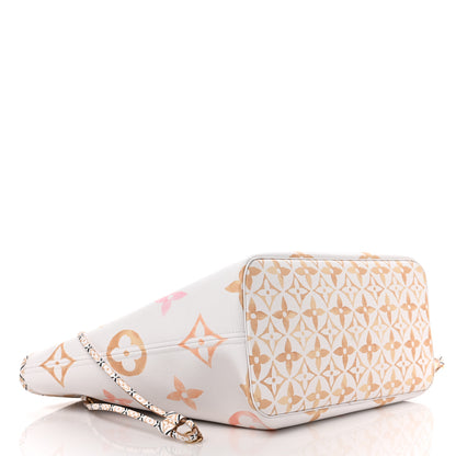Louis Vuitton Monogram Giant By The Pool 2.0 Neverfull MM Beige 5 of 9