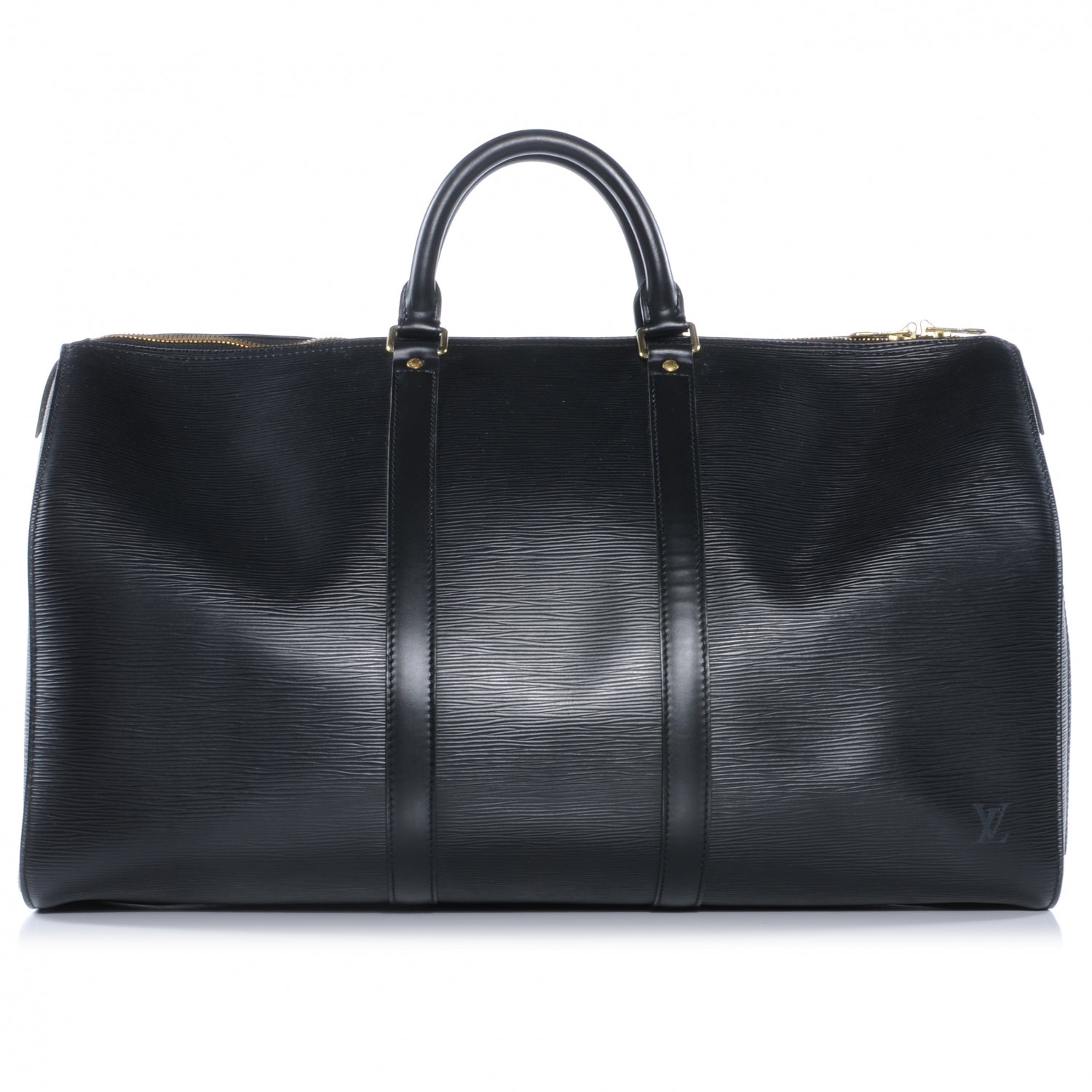 Louis Vuitton Epi Keepall 50 Black 1 of 7
