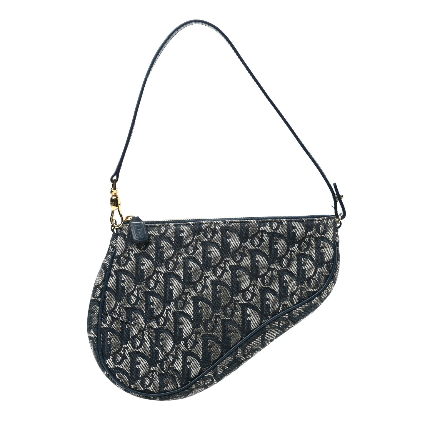 Monogram Mini Saddle Pochette Navy