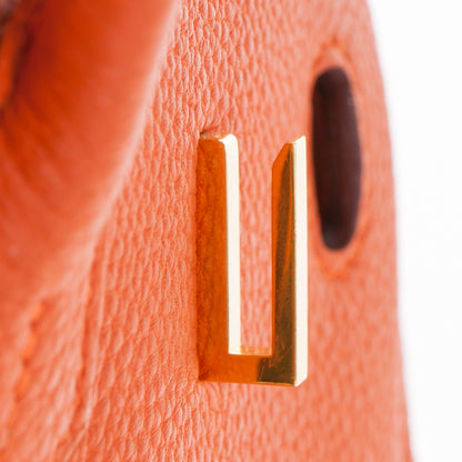 Hermes Togo Birkin 35 Orange 14 of 26