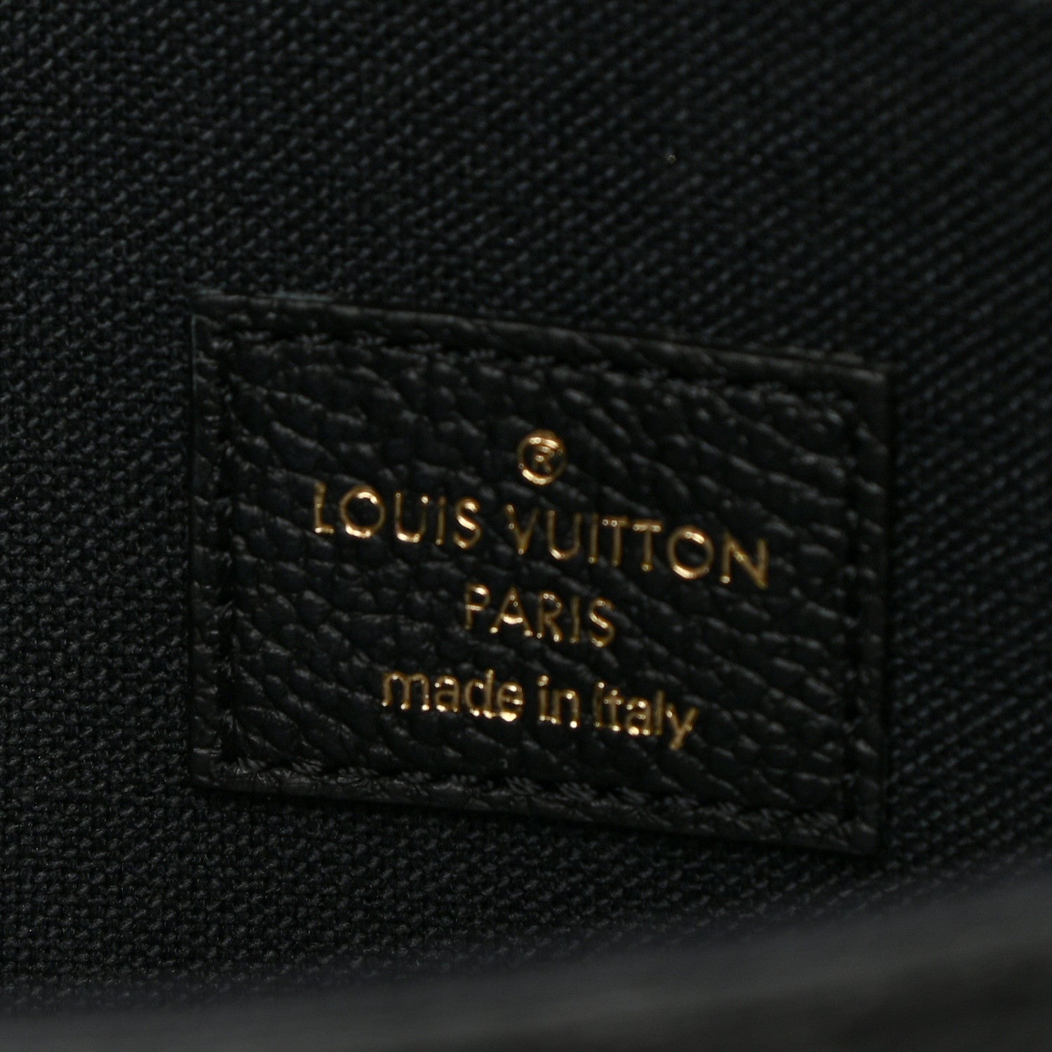 Louis Vuitton Empreinte Pochette Felicie Chain Wallet Black 7 of 11