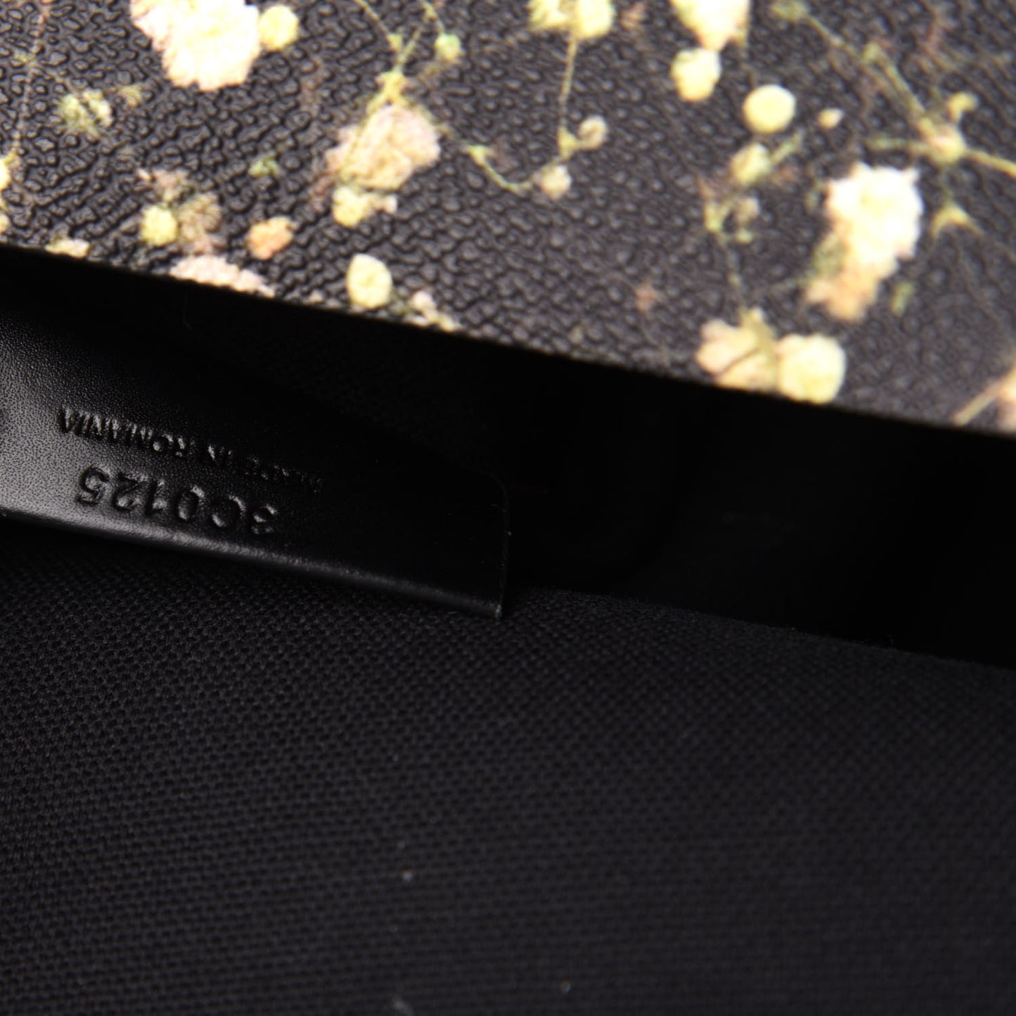 Textured Coated Canvas Baby's Breath Print Large Antigona Tote