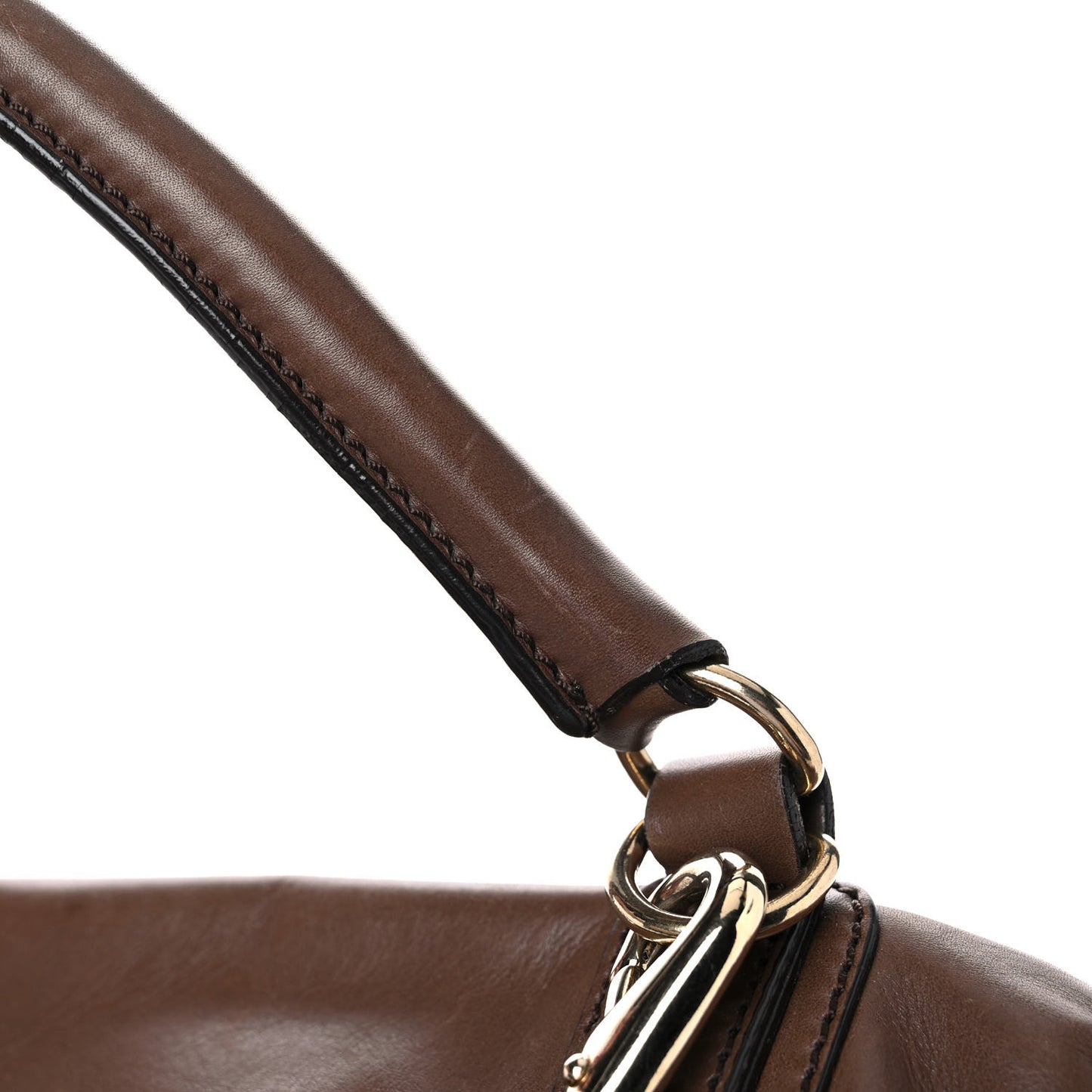 Mink Lambskin Small Pandora Brown